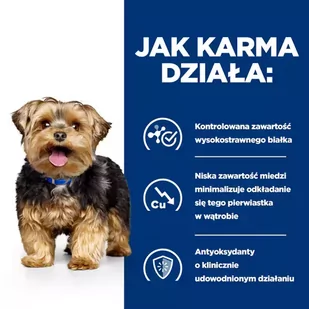 HILL'S PD Prescription Diet Canine L/d Liver Care 1,5kg - Sucha karma dla psów - miniaturka - grafika 3