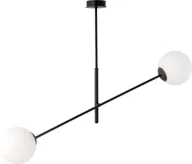 Lampy sufitowe - Lampa wisząca Orno LAINA lampa wisząca, moc max.2x40W, E14, czarno-biała - miniaturka - grafika 1