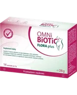 Układ pokarmowy - Omni Biotic Flora Plus, 14 saszetek - miniaturka - grafika 1