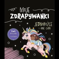 Książki edukacyjne - Wydrapywanka 165x210 Jednorożce i inne cuda TREFL KS97382 - miniaturka - grafika 1