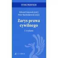 Prawo - Machnikowski Piotr, Gniewek Edward Zarys prawa cywilnego - miniaturka - grafika 1