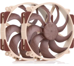 Noctua NF A14x25r G2 PWM 140mm 2szt. Beżowy NF-A14X25RG2PWMSX2-PP - Wentylatory komputerowe - miniaturka - grafika 1