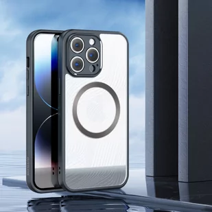 Etui Dux Ducis Aimo Mag MagSafe Apple iPhone 14 Pro czarne - Etui i futerały do telefonów - miniaturka - grafika 4