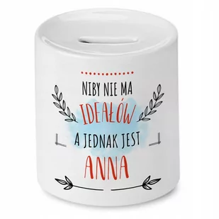 Skarbonka Dla Anny Idealny Urodziny Prezent z Nadrukiem ze Zdjęciem - Skarbonki - miniaturka - grafika 1