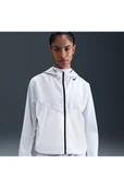 Kurtki damskie - Damska kurtka do biegania Storm-FIT Nike AeroSwift Aerogami - Biel - miniaturka - grafika 1