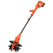 Glebogryzarki - Black & Decker BETL1820L-QW mini glebogryzarka Mini glebogryzarka elektryczna Bateria - miniaturka - grafika 1
