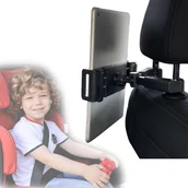 Akcesoria do tabletów i e-booków - Samochodowy Uchwyt na Tablet Regulowany do Tylnego Siedzenia 6.5-10.9 Cali - miniaturka - grafika 1