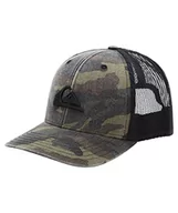 Czapki damskie - Quiksilver Męska czapka z daszkiem Grounder, Camo Grounder, Jeden rozmiar - miniaturka - grafika 1
