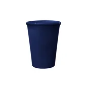 Donice - Doniczka ceramiczna z podstawką palma (palmowa) granatowy 29 cm - miniaturka - grafika 1