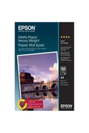 Papier do drukarek - Papier Epson Matte Paper Heavy Weight - A4 - 50 arkuszy  (Jest na magazynie) - miniaturka - grafika 1