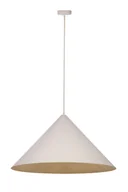 Lampy sufitowe - Vesuvio 70 beżowo złoty-lampa wisząca nowoczesna duża - miniaturka - grafika 1