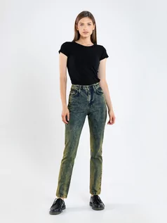 Spodnie damskie - Spodnie jeans damskie Us Legend Straight 071 - grafika 1