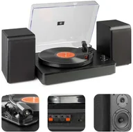 Gramofony - Audizio RP330 głośniki BT czarny one size - miniaturka - grafika 1