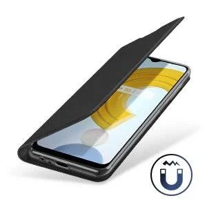 Dux Ducis Skin Pro kabura etui pokrowiec z klapką Realme C21 czarny - Etui i futerały do telefonów - miniaturka - grafika 12