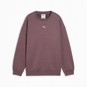 Bluzy damskie - Puma Bluza Ess Oversized Crew Fl 68540088 R L - miniaturka - grafika 1