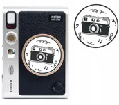 Akcesoria fotograficzne - Naklejka Dekoracyjna Na Dekielek Do Fuji Fujifilm Instax Mini Evo / 3m / Aparat Retro - miniaturka - grafika 1