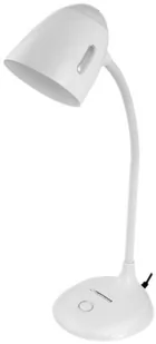 ESPERANZA LAMPKA BIURKOWA ELECTRA BIAŁA ELD110W  - Lampy stojące - miniaturka - grafika 1