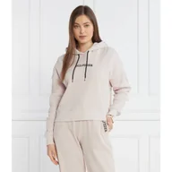 Bluzy damskie - Tommy Hilfiger Bluza LONG SLEEVE HOODIE | Cropped Fit - miniaturka - grafika 1