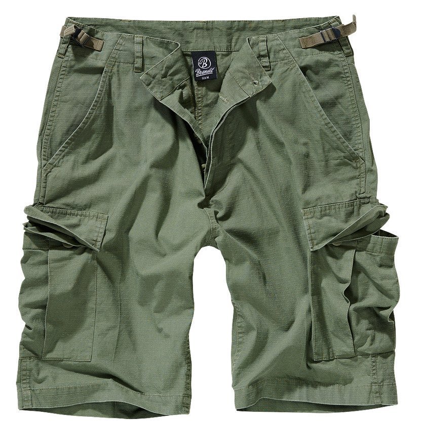 spodnie bojówki krótkie BDU RIPSTOP SHORTS - OLIVE-S
