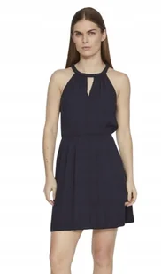 VILA GRANATOWA SUKIENKA HALTER Z PLECIONYM PASKIEM 34 JQA - Sukienki VILA GRANATOWA SUKIENKA HALTER Z PLECIONYM PASKIEM 34 JQA - Sukienki - miniaturka - grafika 1