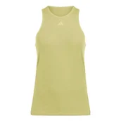 Koszulki sportowe damskie - Damski podkoszulek adidas Club Tank Yellow S - miniaturka - grafika 1