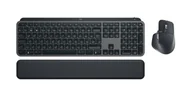 Myszki - Logitech MX Keys S Combo klawiatura Dołączona myszka RF Wireless + Bluetooth QWERTY British English Grafitowy 920-011613 - miniaturka - grafika 1