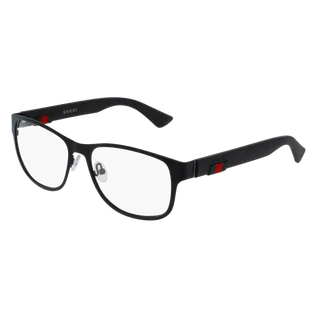 Okulary korekcyjne, oprawki, szkła - Okulary przeciwsłoneczne Gucci GG0013O 001 - grafika 1
