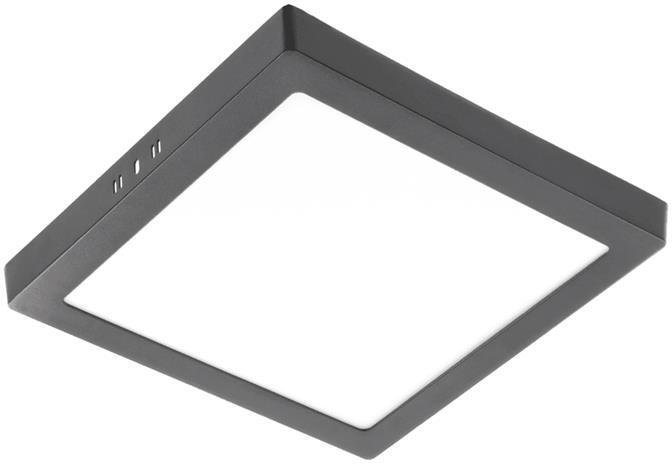 Lampa sufitowa GTV Oprawa LED natynkowa MATIS PLUS 24W IP20 3000K czarna