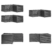 Pokrowce na meble ogrodowe - vidaXL Pokrowce na meble ogrodowe w kształcie litery L 2 szt. 12 oczek 185x185x70 cm - Pokrowce na meble ogrodowe - Pokrowce na meble ogrodowe - Pokrowce na meble ogrodowe - Pokrowce na meble ogrodowe - Pokrowce na meble tarasowe - miniaturka - grafika 1