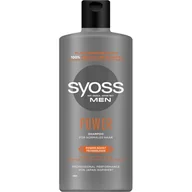 Szampony dla mężczyzn - Syoss Men Power 440ml (szapom do włosów) - miniaturka - grafika 1