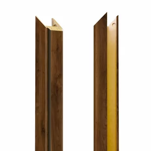 Baza lewa ościeżnicy regulowanej orzech trend zakres 180-220 mm Nawadoor - Ościeżnice - miniaturka - grafika 1