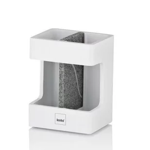 Kela Kubek na szczoteczki Cube biały - Kubki - miniaturka - grafika 1