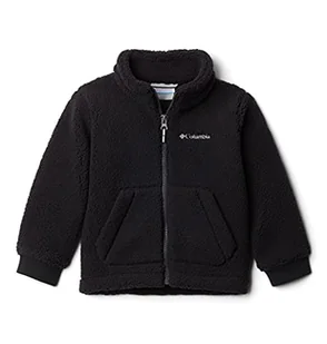 Columbia Młodzieżowy chłopięcy Rugged Ridge Ii Sherpa pełny zamek błyskawiczny polar wytrzymały Ridge II Sherpa polar z pełnym zamkiem błyskawicznym Czarny M - Kurtki i płaszcze dla chłopców - miniaturka - grafika 1