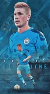 Podkładki pod mysz - PODKŁADKA POD MYSZ Nadruk 22x18 cm Kevin De Bruyne Manchester City Prezent - miniaturka - grafika 1