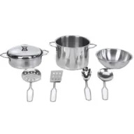 Zabawki AGD - Naczynia metalowe Merkpol - miniaturka - grafika 1