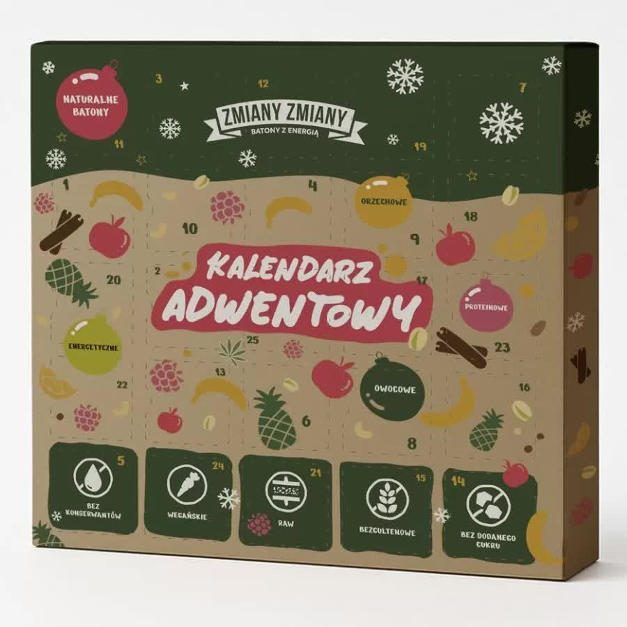 Kalendarz Adwentowy Zmiany Zmiany, 480g