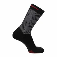 Skarpetki i podkolanówki sportowe - Skarpety Salomon X Ultra Crew Deep Black / Alloy - miniaturka - grafika 1