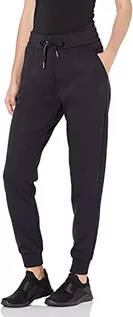 Spodnie damskie - Armani Exchange Damskie spodnie dresowe z logo Circle - grafika 1