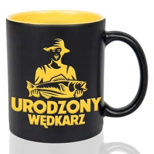 Kubek Grawer ŻÓŁTY IDEALNY PREZENT DLA WĘDKARZA Urodzony Wędkarz mix Wzory - Kubki Kubek Grawer ŻÓŁTY IDEALNY PREZENT DLA WĘDKARZA Urodzony Wędkarz mix Wzory - Kubki - miniaturka - grafika 1