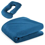 Poduszki do karmienia - Pokrowiec na Poduszkę ciążową Poduszkę do karmienia xxl Poduszka boczna do spania Poduszka ciążowa duża poduszka komfortowa Poduszka pozycjonująca w.. - miniaturka - grafika 1