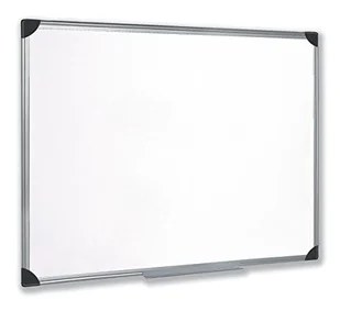 5-gwiazdkowe łatwe materiały biurowe (W900 x wys. 600 mm) tablica suchościeralna magnetyczna z tacą na długopisy i aluminiowym wykończeniem - Długopisy - miniaturka - grafika 1