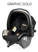 Foteliki samochodowe - PEG PEREGO PRIMO VIAGGIO SLK 0-13kg Graphic Gold - miniaturka - grafika 1