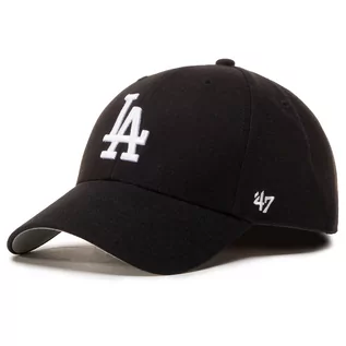 Czapki męskie - Czapka z daszkiem 47 BRAND - Mlb Los Angeles Dodgers '47 Mvp B-MVP12WBV-BKJ Black - grafika 1