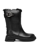 Botki damskie - Badura Botki EO-CECILIA-2521-86-1 Czarny - miniaturka - grafika 1