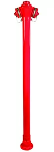 Hydrant naziemny HN-3, DN80 wysokość h=2150mm, kołnierz na 8 otworów, pojedyncze zamknięcie - Akcesoria hydrauliczne - miniaturka - grafika 1