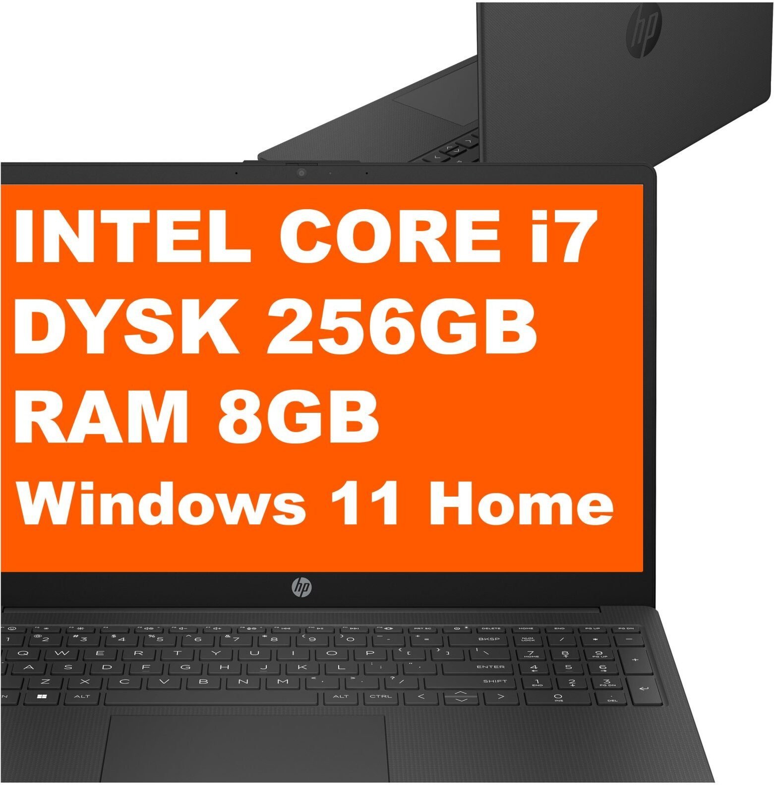 HP 15-fd0077nr / B6RX0UA / Intel Core i7 / 8GB / 256GB / Intel Iris Xe / 15,6