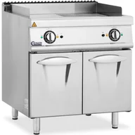 Piece, kotły i płyty grzejne gastronomiczne - Płyta grillowa grill elektryczny podwójny z szafką 73.5 x 55 cm 10.8 kW - miniaturka - grafika 1