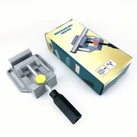 Inne - TEMU 1 szt. PMMJ Wytrzymała Imadło Stołowa z Stopu Aluminium z Płaskim Zaciskiem - Wielofunkcyjne Szczypce do Stolika, Precyzyjne Zaciski do Małych - miniaturka - grafika 1