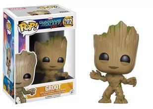 Funko POP! Marvel, figurka kolekcjonerska, Guardians Of The Galaxy, Groot, 202 - Figurki kolekcjonerskie - miniaturka - grafika 1