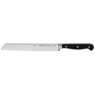 WMF Spitzenklasse Plus, z uchwytem z XL nóż do chleba, kute Performance Cut podwójny szlif fale, Made in Germany, uchwyt z tworzywa sztucznego, ostrze 20 cm 1896076032 - Noże kuchenne - miniaturka - grafika 3